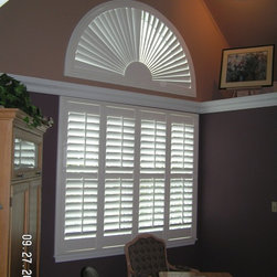 Arch shutters - Interior Shutters