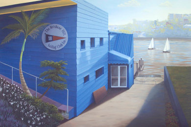 18' Sailing Clubhouse Painting