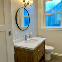 sunset bathroom