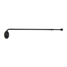 Telescoping Swing Arm Rod Modern Curtain Rods By Menagerie Tms