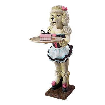 Coco the Parisian Poodle Servant Table