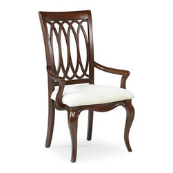 American Drew 091-637 Cherry Grove The New Generation Splat Back Arm Chair - Kd - Dining Chairs