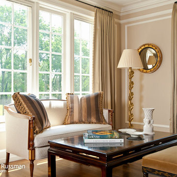 Intimate Living Room Seating Area