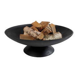 Esschert Design - Esschert Design 31" Cast Iron Black Fire Pit Bowl - Fire Pits