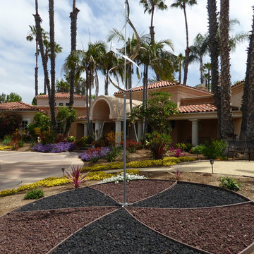 Lawn conversion in Fairbanks Ranch