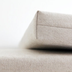 Custom linen bench cushions - Seat Cushions