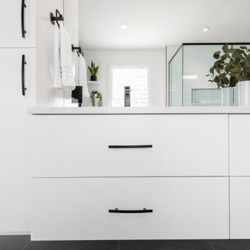 Witherspoon Project – A White & Modern Ensuite Design