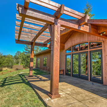 Rustic Style and Chamfered Timbers in Morgan, Washougal, WA