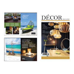 Solus Decor Featured in the Press - Fire Pits