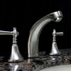 Widespread Faucet, Brushed Nickel
