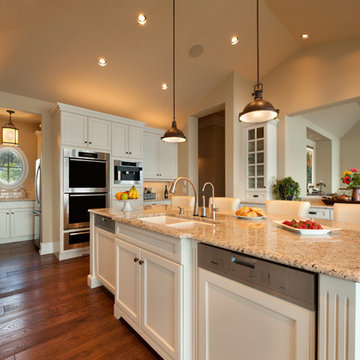 Tradtional White Catalina Maple Kitchen