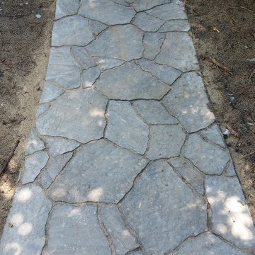 Koi Pond with Waterfalls and Patio / Walkway in Blythewood SC