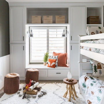 Transitional Office + Kids Camping Room