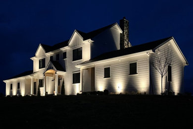 Farmhouse Lighting Transformation
