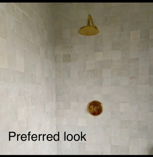 Zellige Tile Grout Help!!