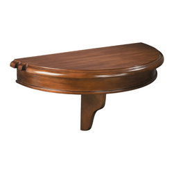 Colonial Half Round Pub Shelf - Indoor Pub And Bistro Tables