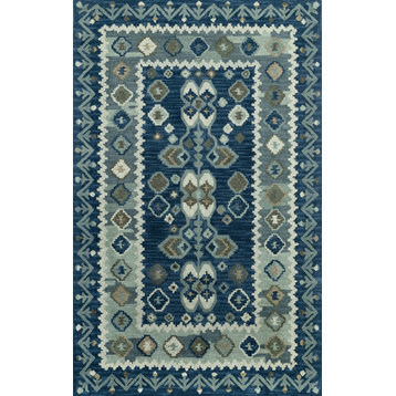 Momeni Tangier TAN-1 Blue 2'x3' Rug