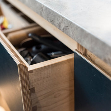 Birch Plywood Kitchen
