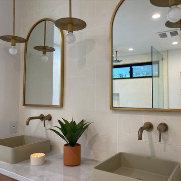 Rebecca Raskind Residential Project - SSS strands, Venice Terrazzo + Breeze Bloc