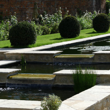 Country Garden and Rill, Wiltshire