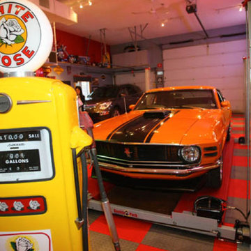 The Ultimate Man Cave - RaceDeck Garage Flooring