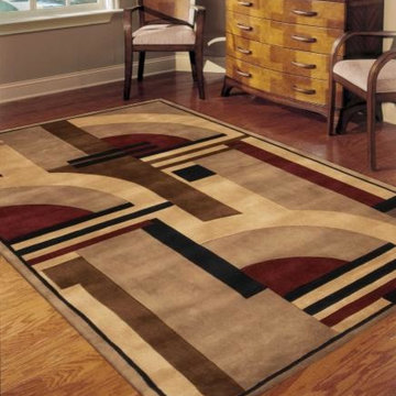 Dimensions Multi-Color Wool Rug