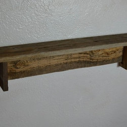 Reclaimed wood shelves - Products