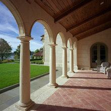 Outside