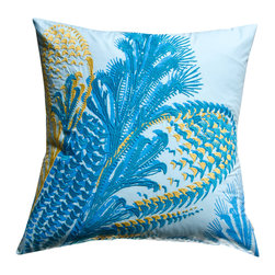 Rhadi - Rhadi Living Water Embroidered Pillow - Decorative Pillows