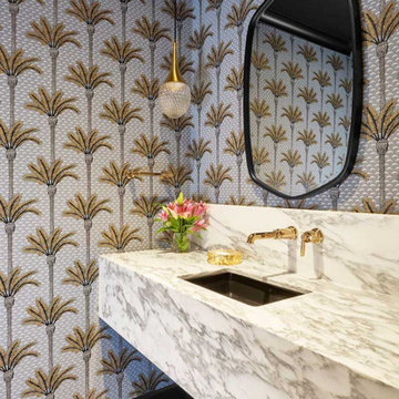 Preston Hollow Powder Bathroom Remodel in Dallas, TX