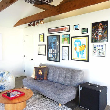 Contemporary, Stylish Garage Conversion