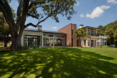 Trendy exterior home photo in Orlando
