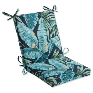 Tortola Midnight Blue Squared Corners Chair Cushion