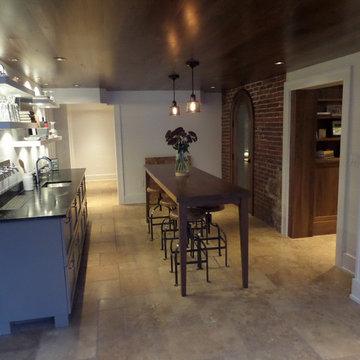 1880's Limestone Basement Remodel