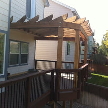 Pergola over Deck