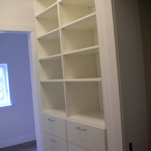 Hallway leading to bathroom