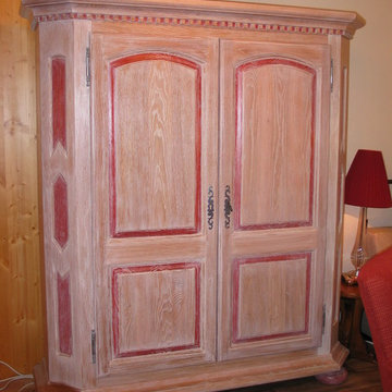 Dielen-Schrank Vollmassiv
