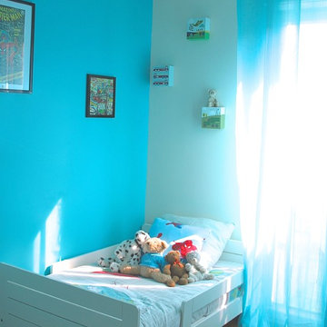 Chambre bleue lagon