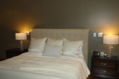Bedroom - contemporary bedroom idea in Other