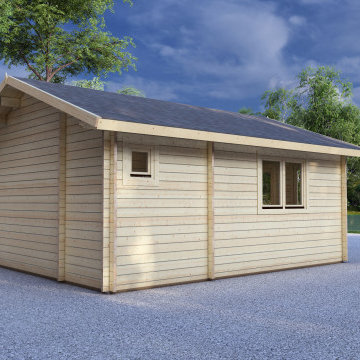 1 Bedroom Log Cabins