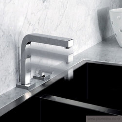 Su&Giu 2 Hole Kitchen Mixer With Pull Out Handshower - Kitchen Mixers