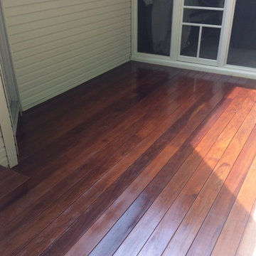 IPE deck refinishing.
