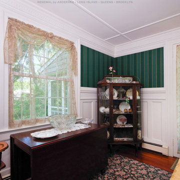 New Double Hung Window in Traditional Dining Room - Renewal by Andersen Long Isl