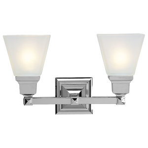 2-Light Driscoll Wall Sconce - Transitional - Bathroom Vanity Lighting ...