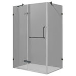 VIGO Industries - VIGO Monteray Frameless Shower Enclosure 30'' W x 46'' L - Update your bathroom with this uniquely stylish and totally frameless Vigo rectangular-shaped shower enclosure