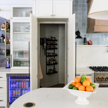Modern kitchen with French Country detail