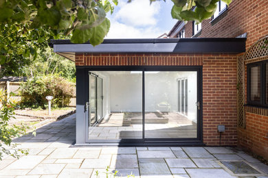 Inspiration for a contemporary house exterior in Dorset.