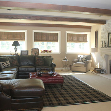 Flint Hills National Golf Inspired Family Room