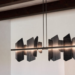 Santa Fe Warm Contemporary - Chandeliers