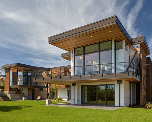 Best Contemporary Exterior Home Design Ideas & Remodel Pictures | Houzz